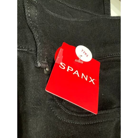 Spanx NWT Women's Black Skinny Pants XL Tall - Minimalist, Sleek, Comfortable - Picture 4 of 7